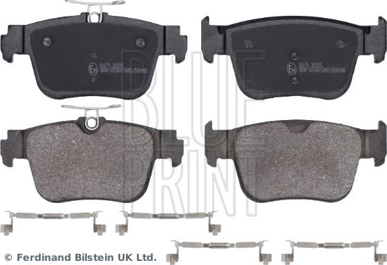 Blue Print ADBP420115 - Kit de plaquettes de frein, frein à disque cwaw.fr