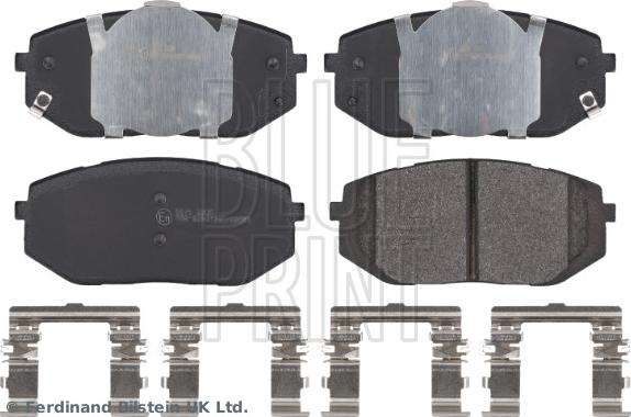 Blue Print ADBP420113 - Kit de plaquettes de frein, frein à disque cwaw.fr