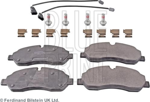 Blue Print ADF124211 - Kit de plaquettes de frein, frein à disque cwaw.fr