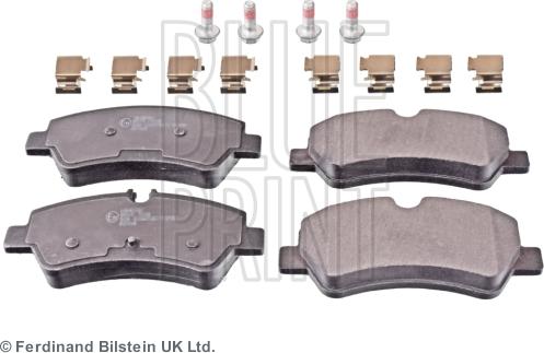 Blue Print ADF124212 - Kit de plaquettes de frein, frein à disque cwaw.fr