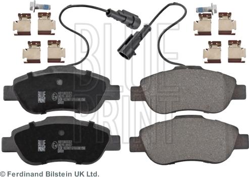 Blue Print ADF124239 - Kit de plaquettes de frein, frein à disque cwaw.fr