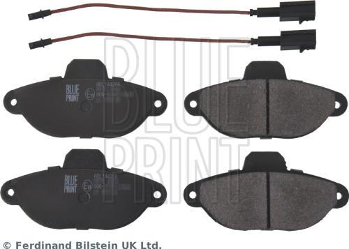 Blue Print ADL144206 - Kit de plaquettes de frein, frein à disque cwaw.fr