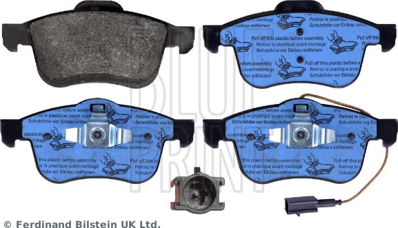 Blue Print ADL144215 - Kit de plaquettes de frein, frein à disque cwaw.fr