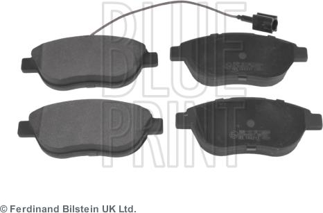 Blue Print ADL144211 - Kit de plaquettes de frein, frein à disque cwaw.fr