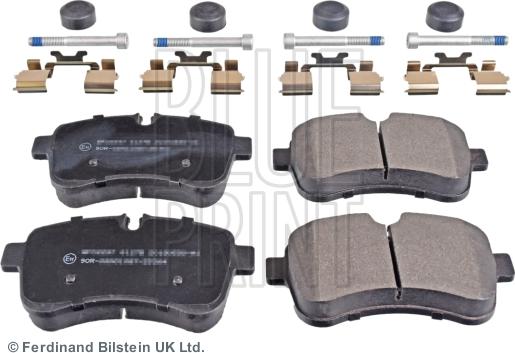 Blue Print ADL144220 - Kit de plaquettes de frein, frein à disque cwaw.fr