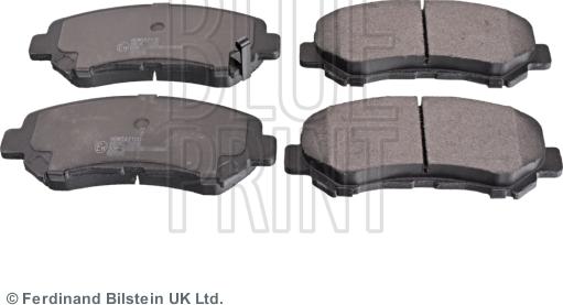 Blue Print ADM542100 - Kit de plaquettes de frein, frein à disque cwaw.fr