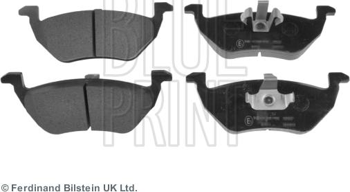 Blue Print ADM542103 - Kit de plaquettes de frein, frein à disque cwaw.fr