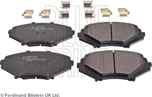 Blue Print ADM54283 - Kit de plaquettes de frein, frein à disque cwaw.fr