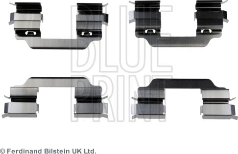 Blue Print ADN148601 - Kit d'accessoires, plaquette de frein à disque cwaw.fr