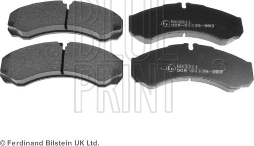 Blue Print ADN142153 - Kit de plaquettes de frein, frein à disque cwaw.fr