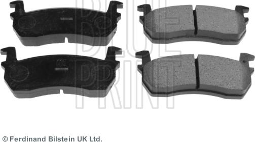 Blue Print ADN14212 - Kit de plaquettes de frein, frein à disque cwaw.fr