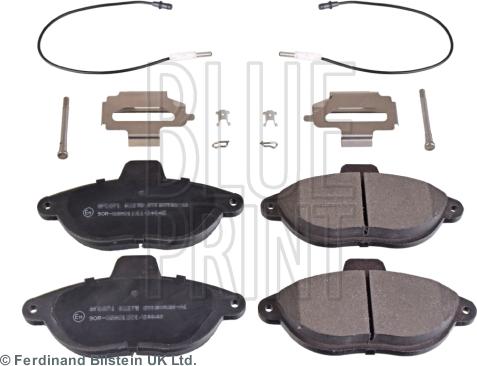 Blue Print ADP154239 - Kit de plaquettes de frein, frein à disque cwaw.fr