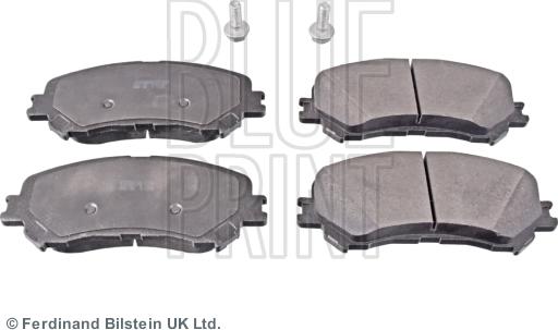 Blue Print ADR164207 - Kit de plaquettes de frein, frein à disque cwaw.fr
