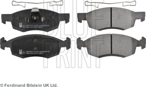 Blue Print ADR164222 - Kit de plaquettes de frein, frein à disque cwaw.fr
