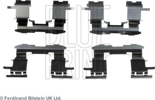 Blue Print ADT348606 - Kit d'accessoires, plaquette de frein à disque cwaw.fr