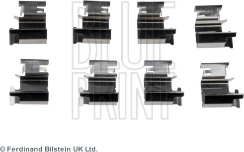 Blue Print ADT348601 - Kit d'accessoires, plaquette de frein à disque cwaw.fr