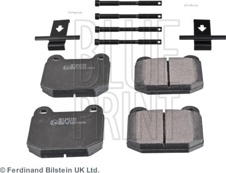 Blue Print ADT342145 - Kit de plaquettes de frein, frein à disque cwaw.fr