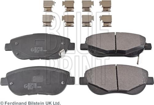 Blue Print ADT342182 - Kit de plaquettes de frein, frein à disque cwaw.fr