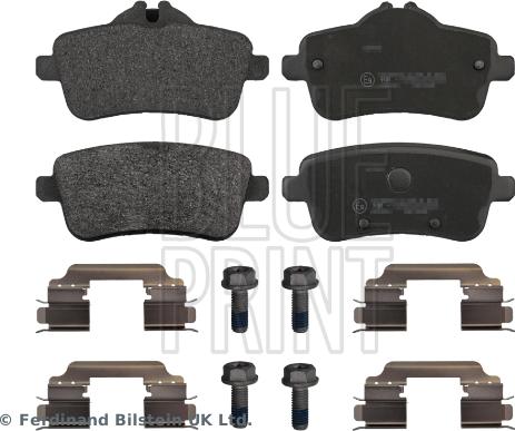 Blue Print ADU174216 - Kit de plaquettes de frein, frein à disque cwaw.fr