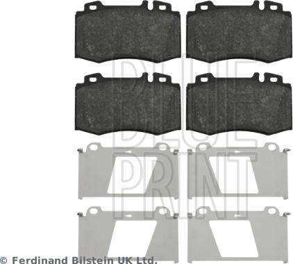 Blue Print ADU174281 - Kit de plaquettes de frein, frein à disque cwaw.fr