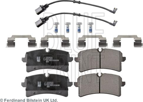 Blue Print ADV184296 - Kit de plaquettes de frein, frein à disque cwaw.fr