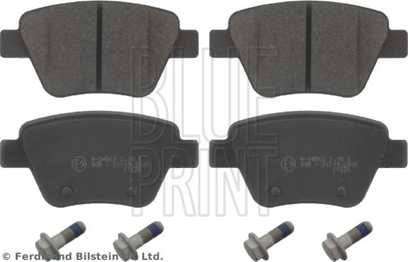 Blue Print ADV184218 - Kit de plaquettes de frein, frein à disque cwaw.fr