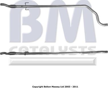 BM Catalysts BM50504 - Tuyau d'échappement cwaw.fr