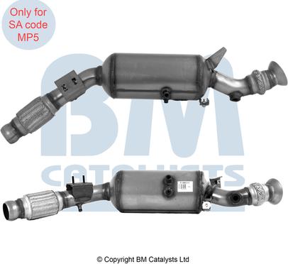 BM Catalysts BM11461H - Filtre à particules / à suie, échappement cwaw.fr