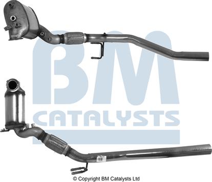 BM Catalysts BM11051P - Filtre à particules / à suie, échappement cwaw.fr