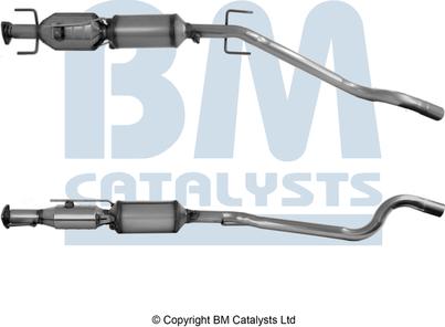 BM Catalysts BM11076H - Filtre à particules / à suie, échappement cwaw.fr