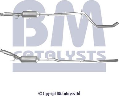 BM Catalysts BM11117H - Filtre à particules / à suie, échappement cwaw.fr