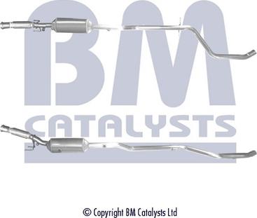 BM Catalysts BM11277H - Filtre à particules / à suie, échappement cwaw.fr