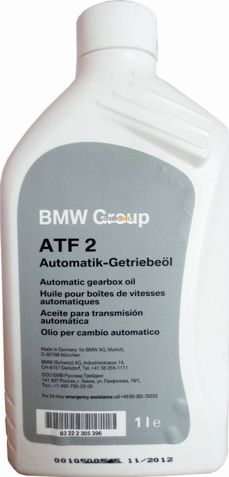 BMW 83 22 2 305 396 - Huile pour boîte automatique cwaw.fr