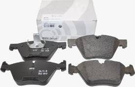 BMW 34116763617 - Kit de plaquettes de frein, frein à disque cwaw.fr