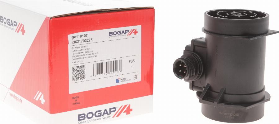 BOGAP B6110107 - Débitmètre de masse d'air cwaw.fr