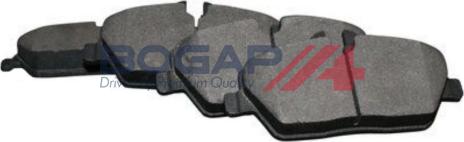 BOGAP B8210209 - Kit de plaquettes de frein, frein à disque cwaw.fr