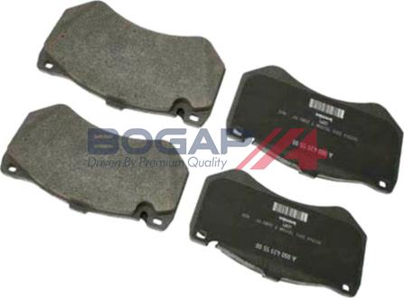 BOGAP C8210212 - Kit de plaquettes de frein, frein à disque cwaw.fr