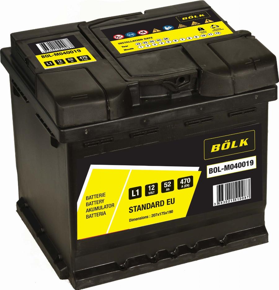 BÖLK BOL-M040019 - Batterie de démarrage cwaw.fr