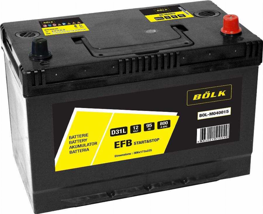 BÖLK BOL-M040015 - Batterie de démarrage cwaw.fr