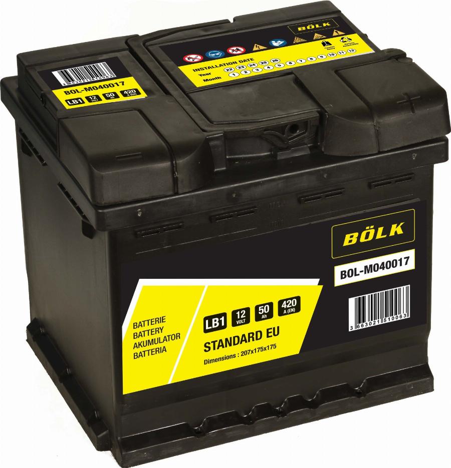 BÖLK BOL-M040017 - Batterie de démarrage cwaw.fr