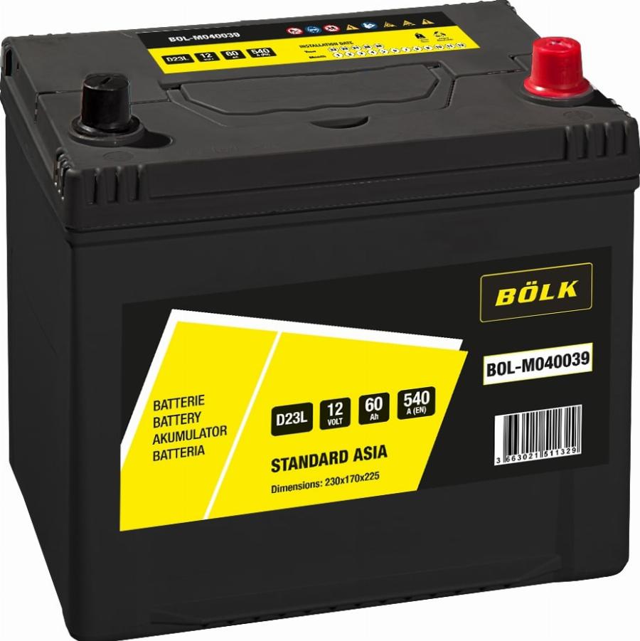 BÖLK BOL-M040039 - Batterie de démarrage cwaw.fr