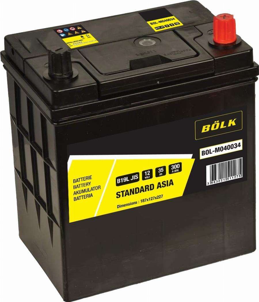 BÖLK BOL-M040034 - Batterie de démarrage cwaw.fr