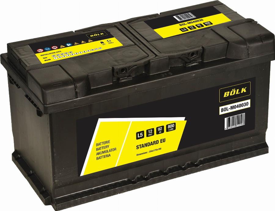 BÖLK BOL-M040030 - Batterie de démarrage cwaw.fr