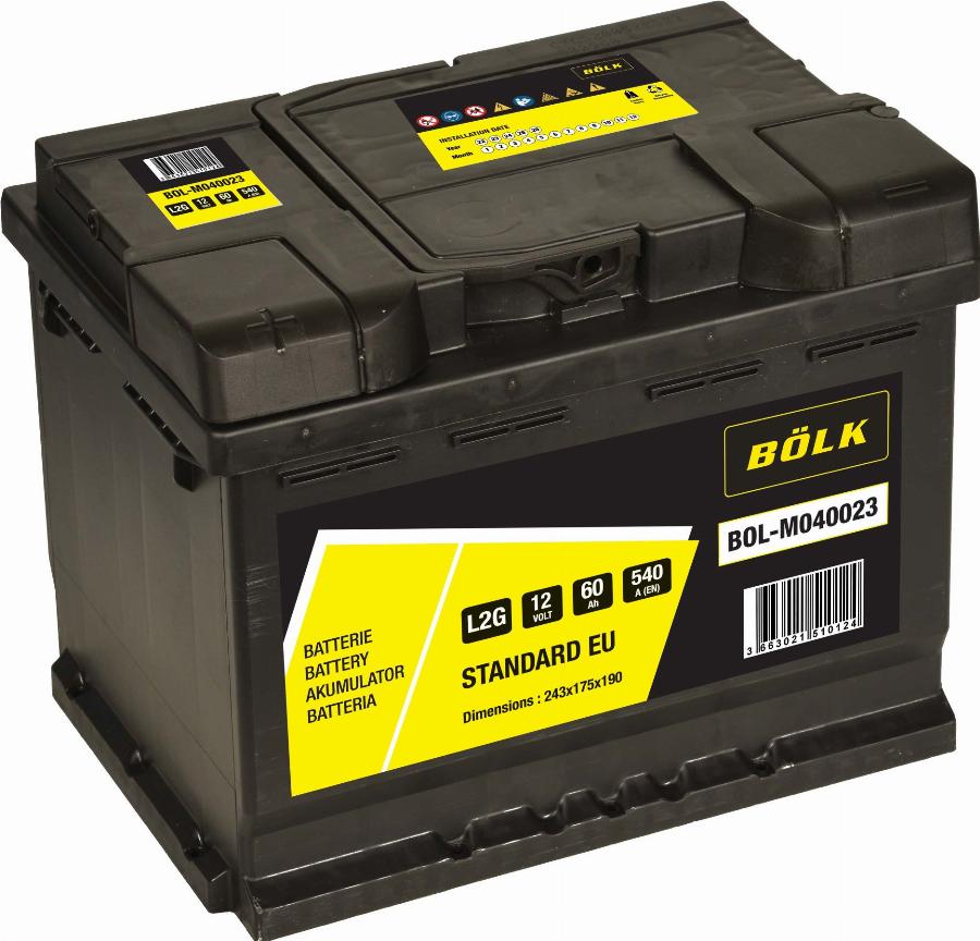 BÖLK BOL-M040023 - Batterie de démarrage cwaw.fr