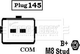 Borg & Beck BBA3064 - Alternateur cwaw.fr