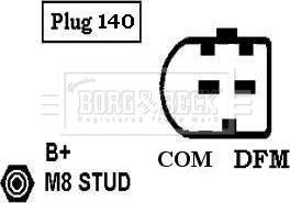 Borg & Beck BBA2995 - Alternateur cwaw.fr