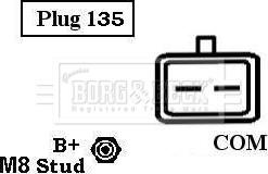 Borg & Beck BBA3051 - Alternateur cwaw.fr