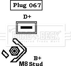 Borg & Beck BBA2661 - Alternateur cwaw.fr