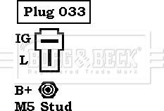 Borg & Beck BBA2066 - Alternateur cwaw.fr