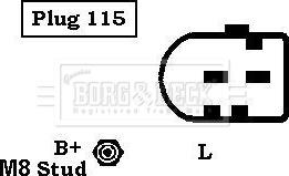 Borg & Beck BBA2729 - Alternateur cwaw.fr